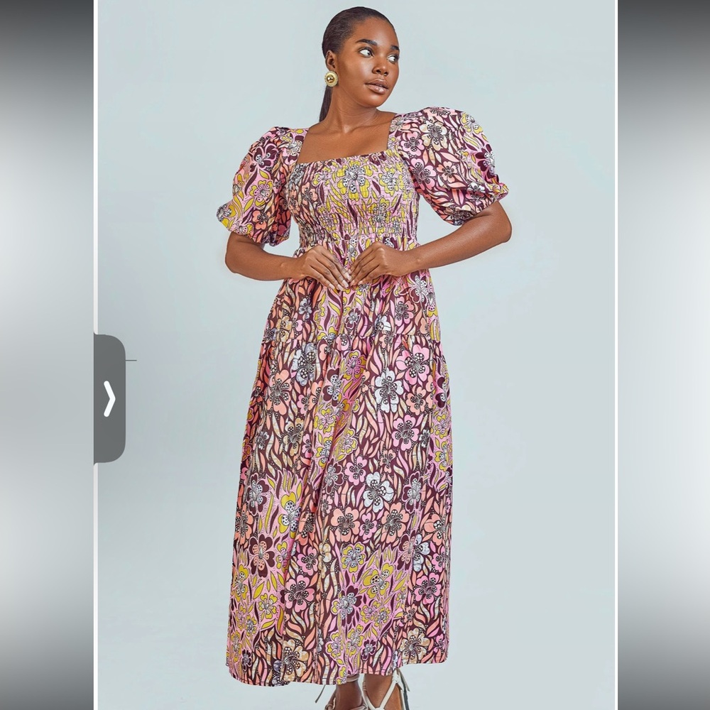 NWT Elisamama Lola Dress. Size small. 100% cotton